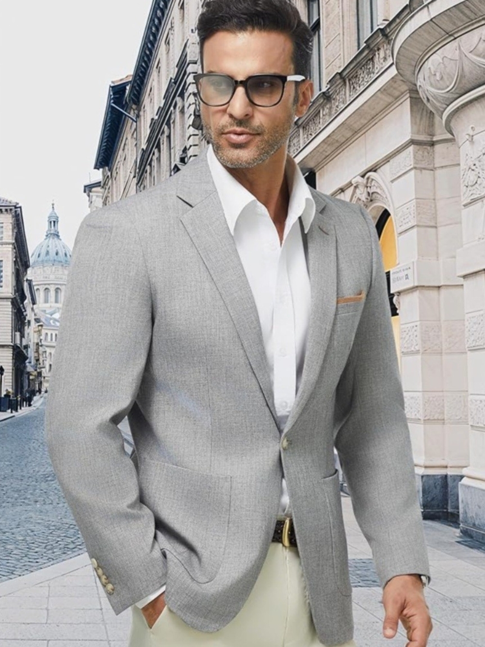 Wulful Gray Blazer